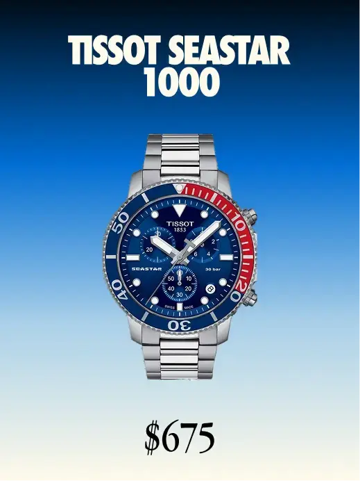 Tissot Seastar 1000 — $675