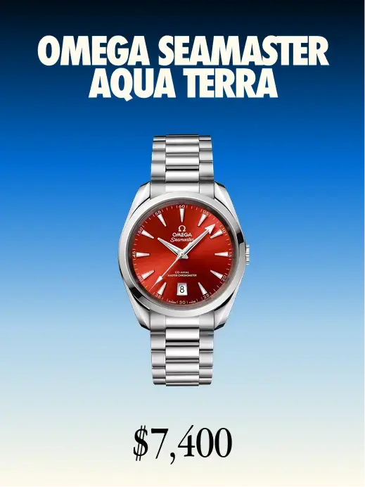 Omega Seamaster Aqua Terra — $7,400